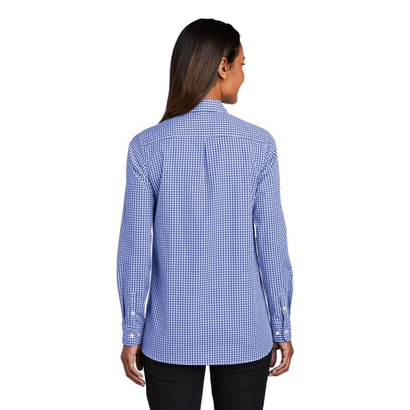 Port Authority Ladies Broadcloth Gingham Easy Care Shirt 17