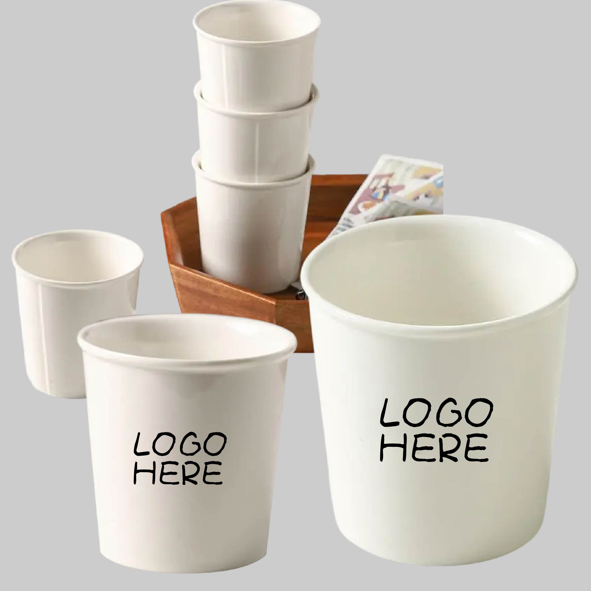 Paper Shape Ceramic Coffee Cup 1