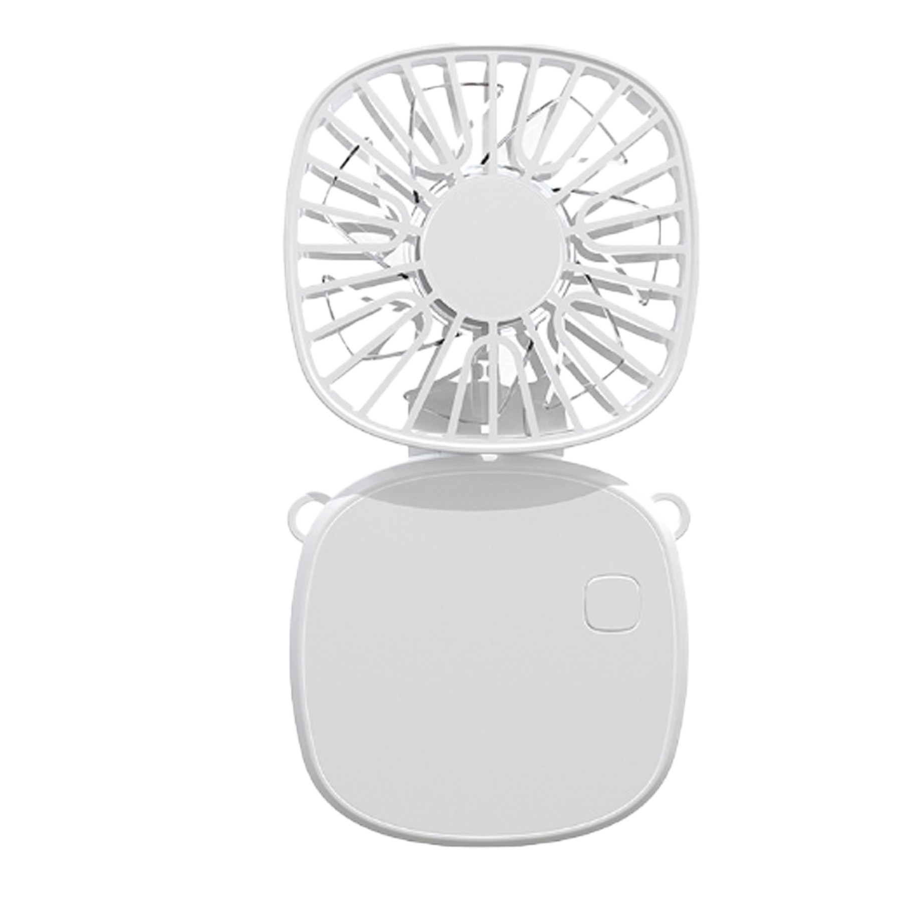 Mini Small Fan Folding Desktop Neck Small Fan 3