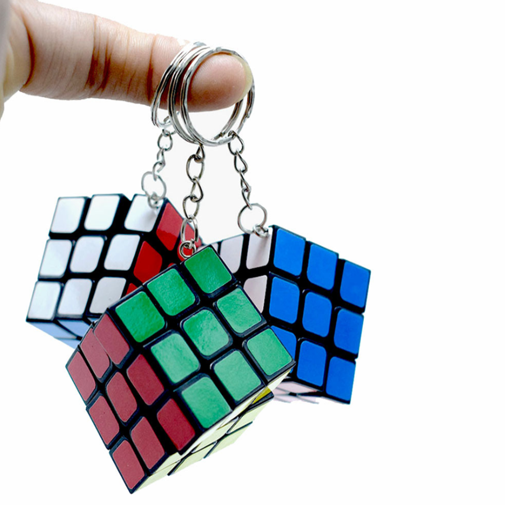 Rubik's Cube Key Chain 3