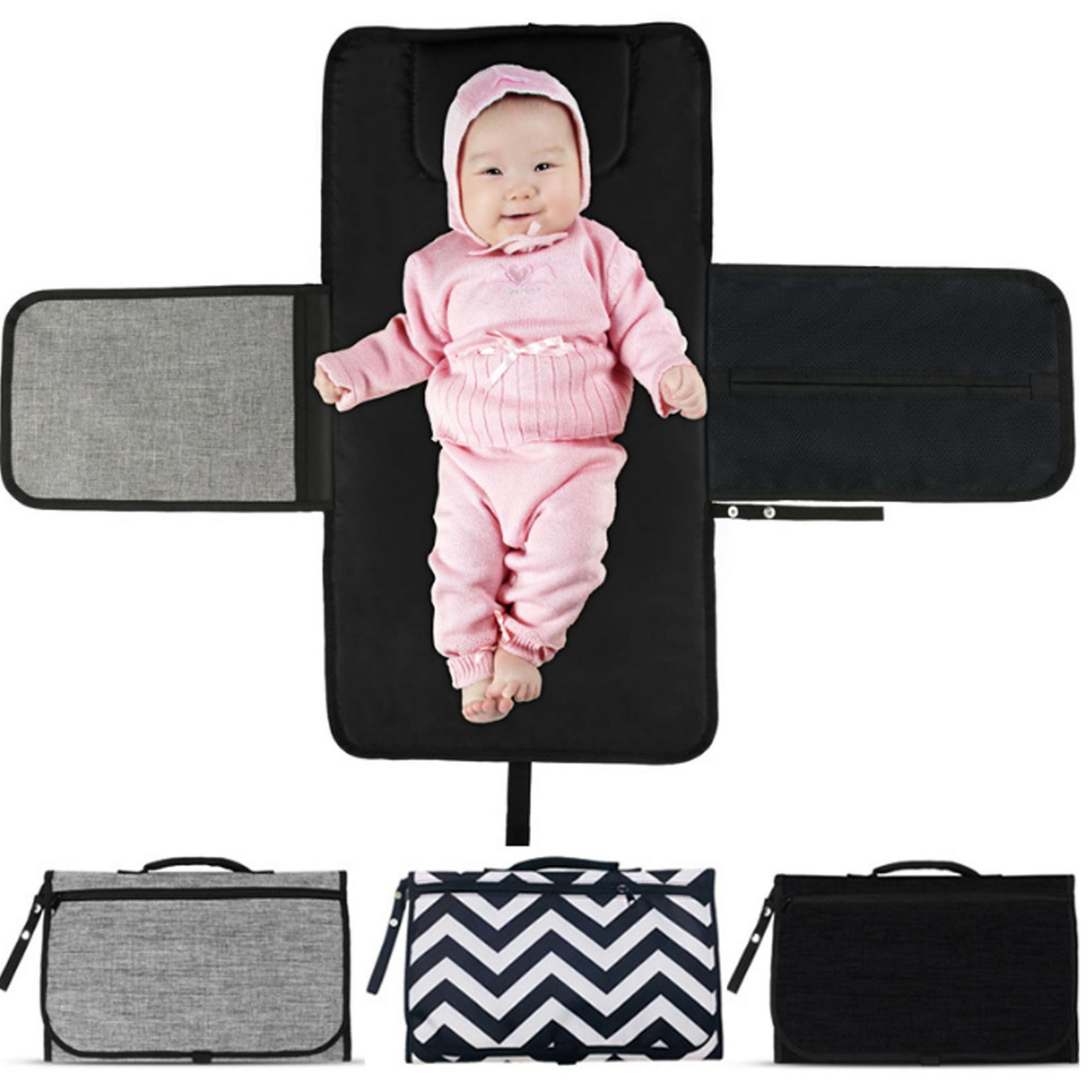 Extra Long Waterproof Baby Portable Diaper Changing Mat 2