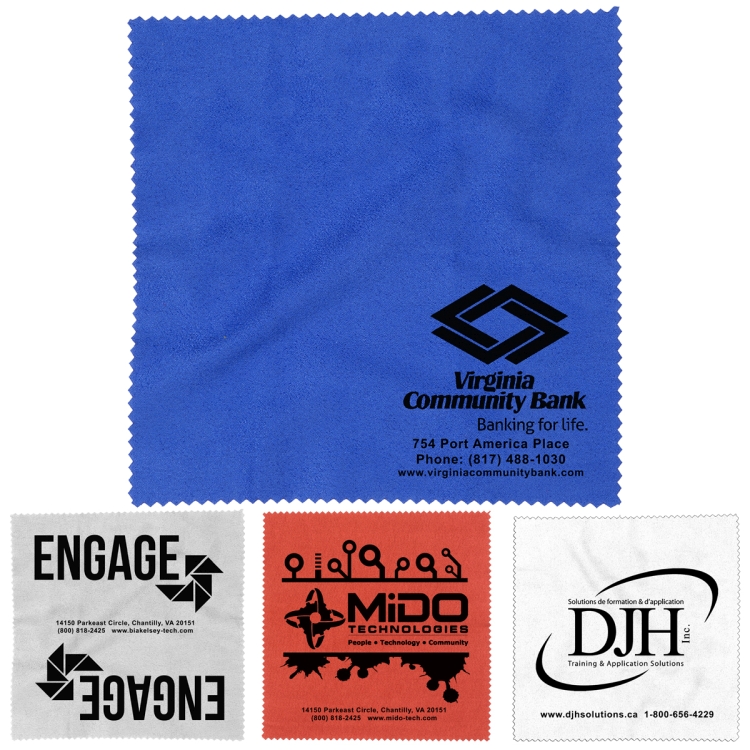 6x 6" "TopSuede" Suede Cleaning Cloth & Screen Cleaner 3