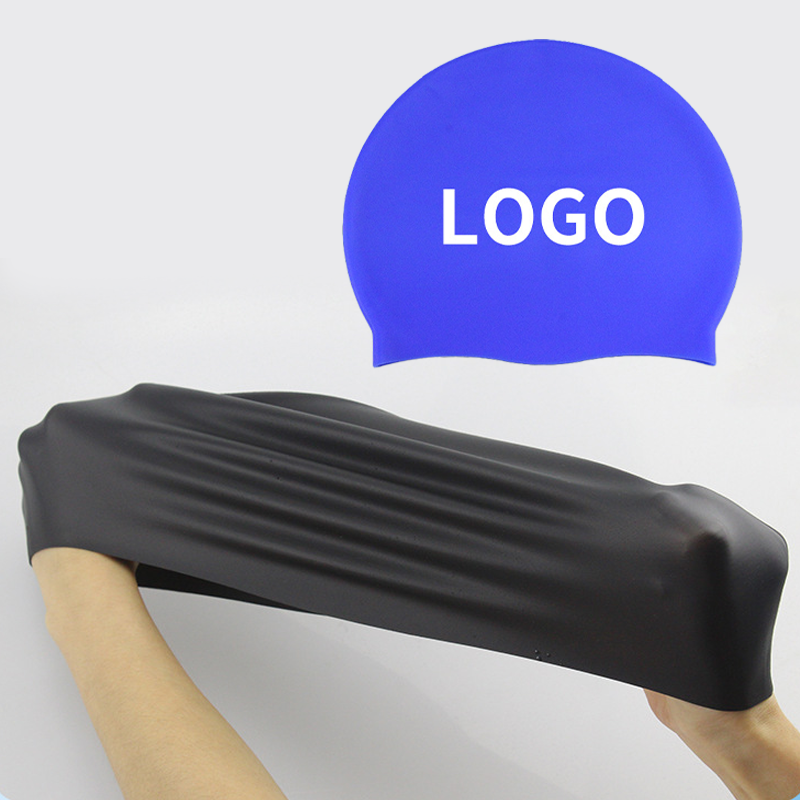 Silicone High Stretch Personalized Swimming Cap 3