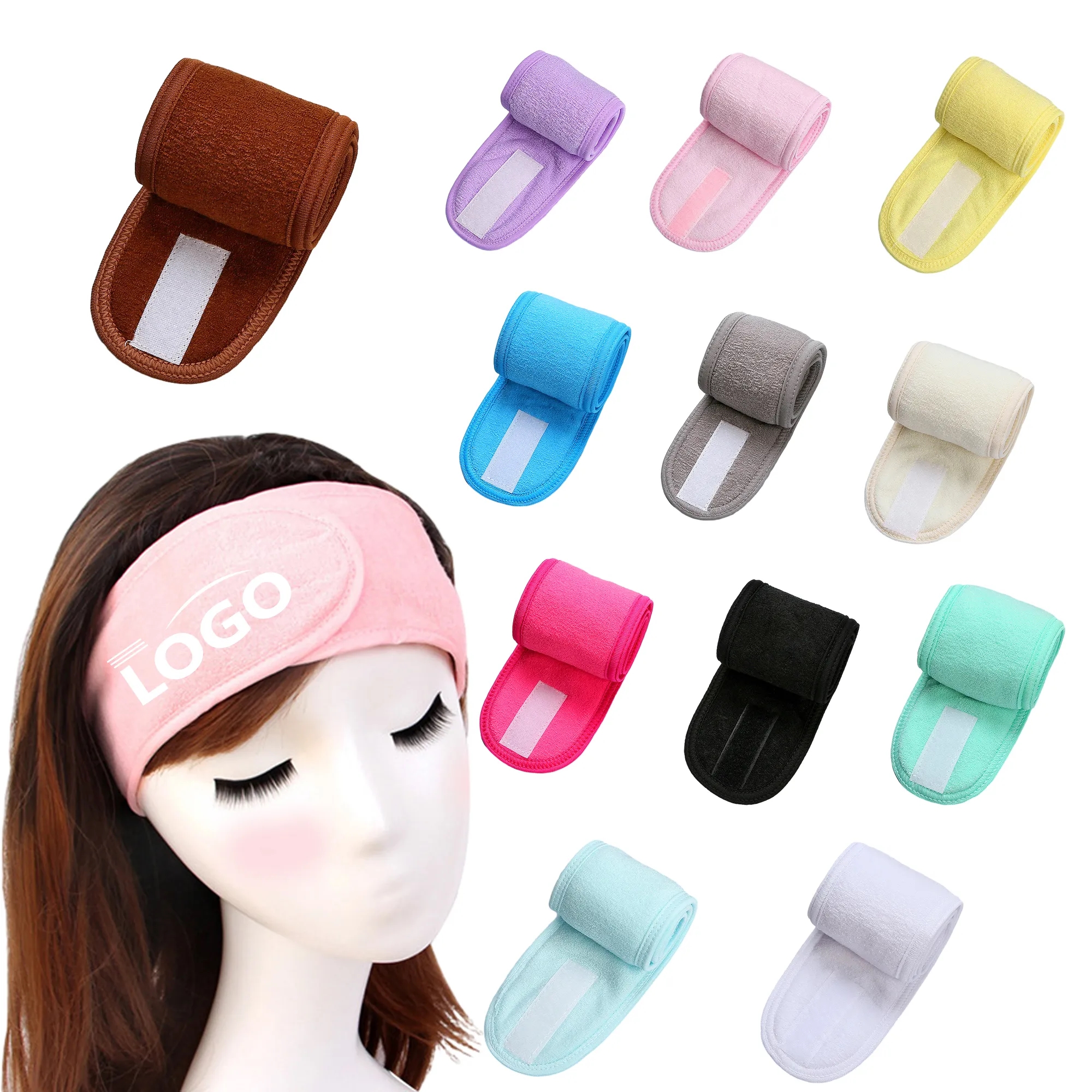 MOQ 50PCS Face Wash Hair Loop 3
