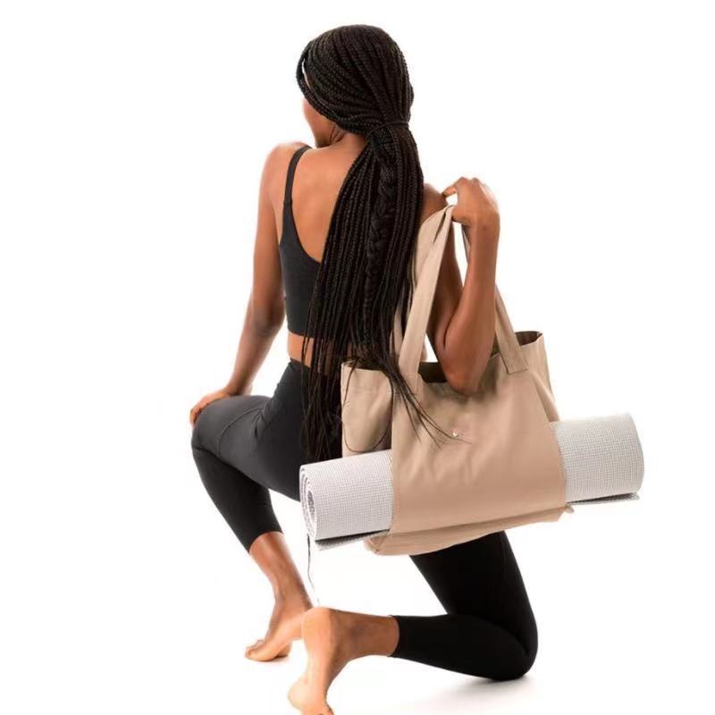 Yoga Canvas Tote Bag 1