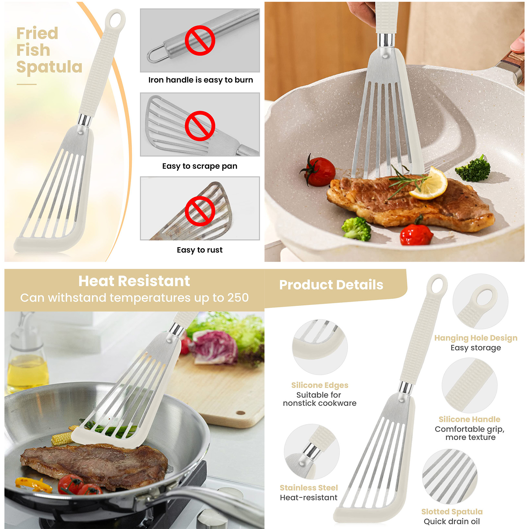 Silicone Fish Spatula 3