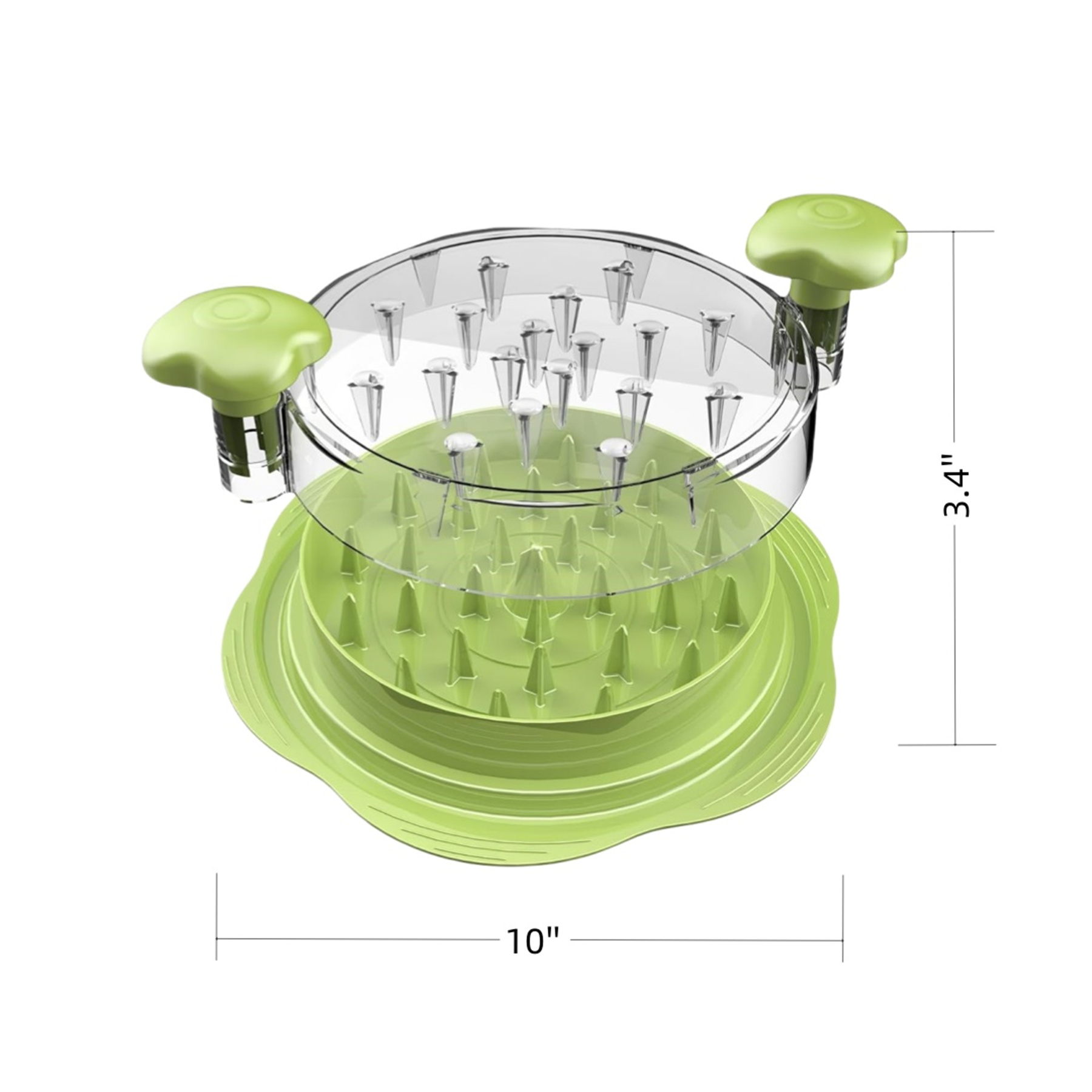Chicken Shredder with Brush 10