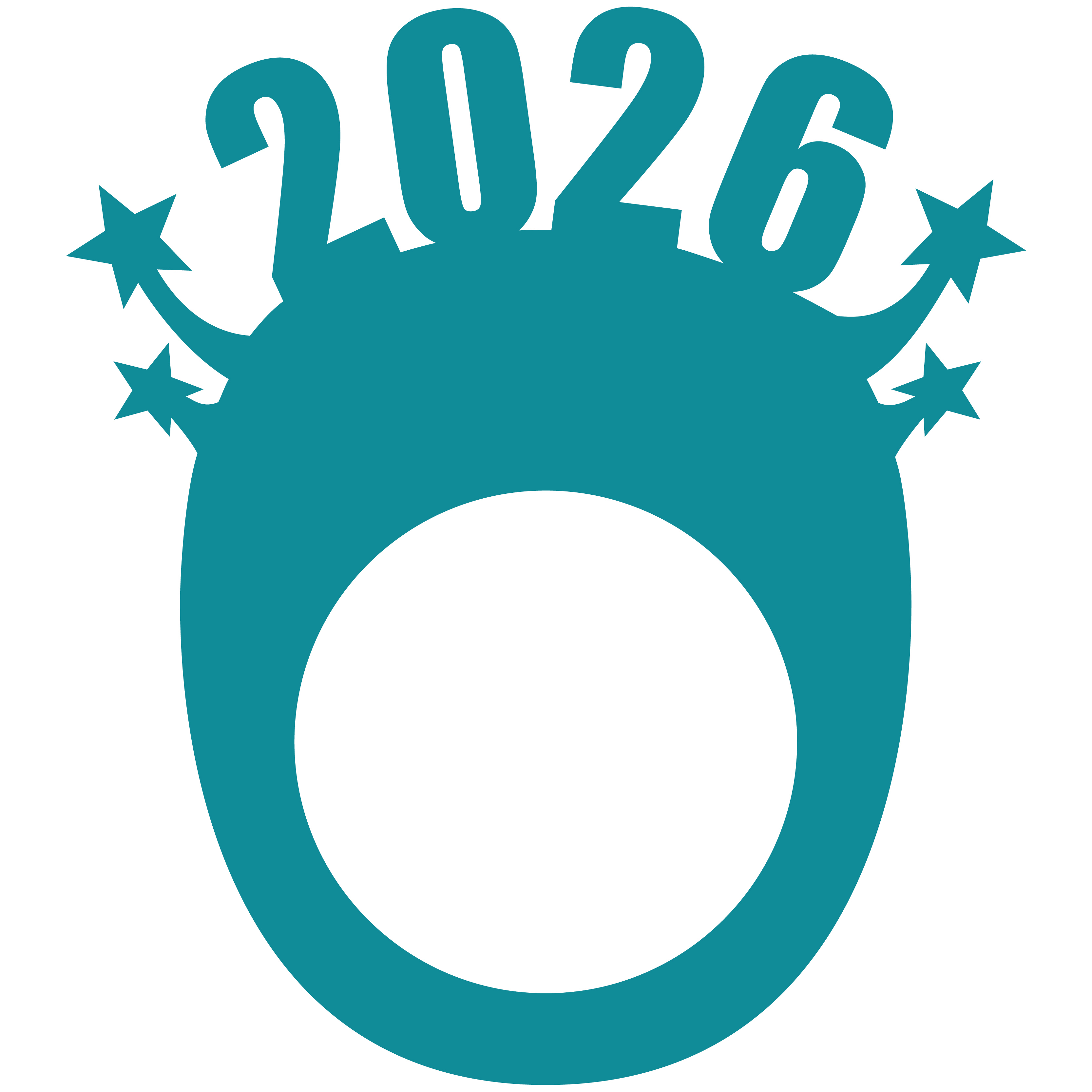 Year 2026 Pullover Visor 26