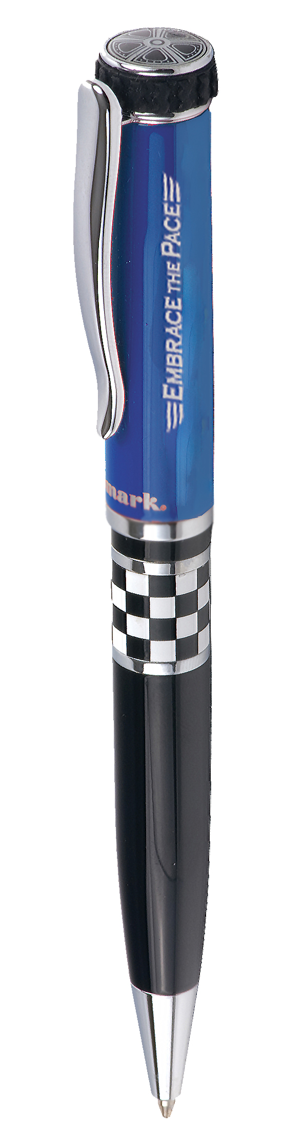 Itread Checkered Flag Wheeltop Ballpoint Pen