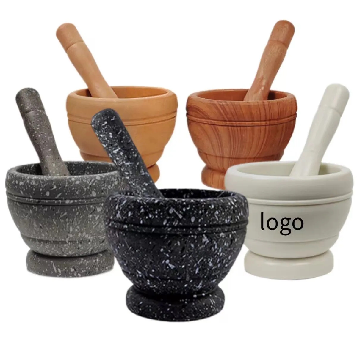 Mortar and Pestile Set 3