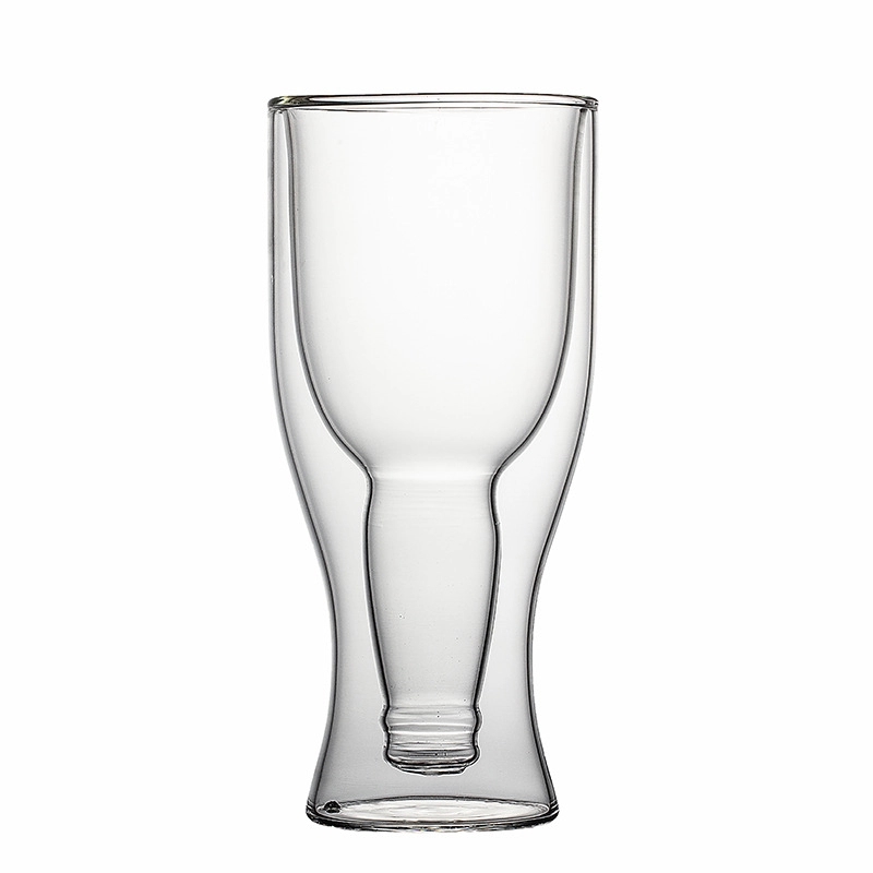Large Capacity Inverted Double-Layer Beer Mug 12Oz 4