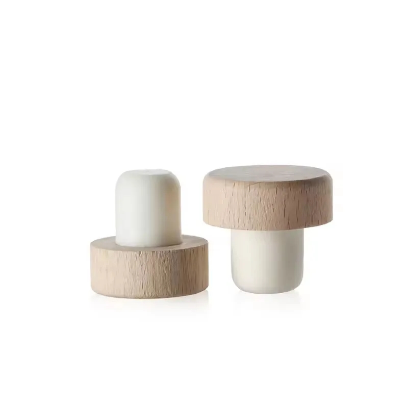 Red Wine Wooden Stopper 5