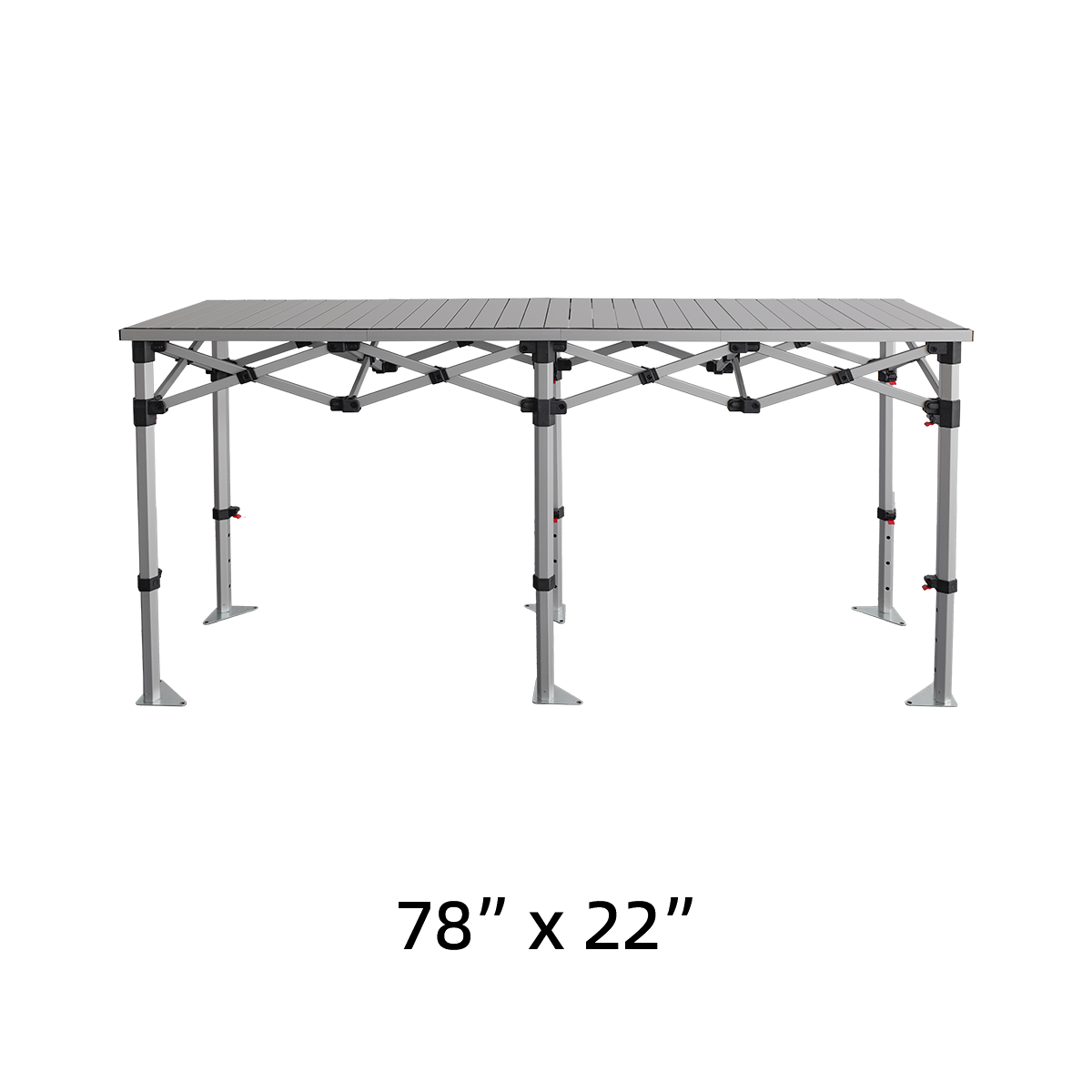 Portable Folding Display Table Kit - 78"x22" 3