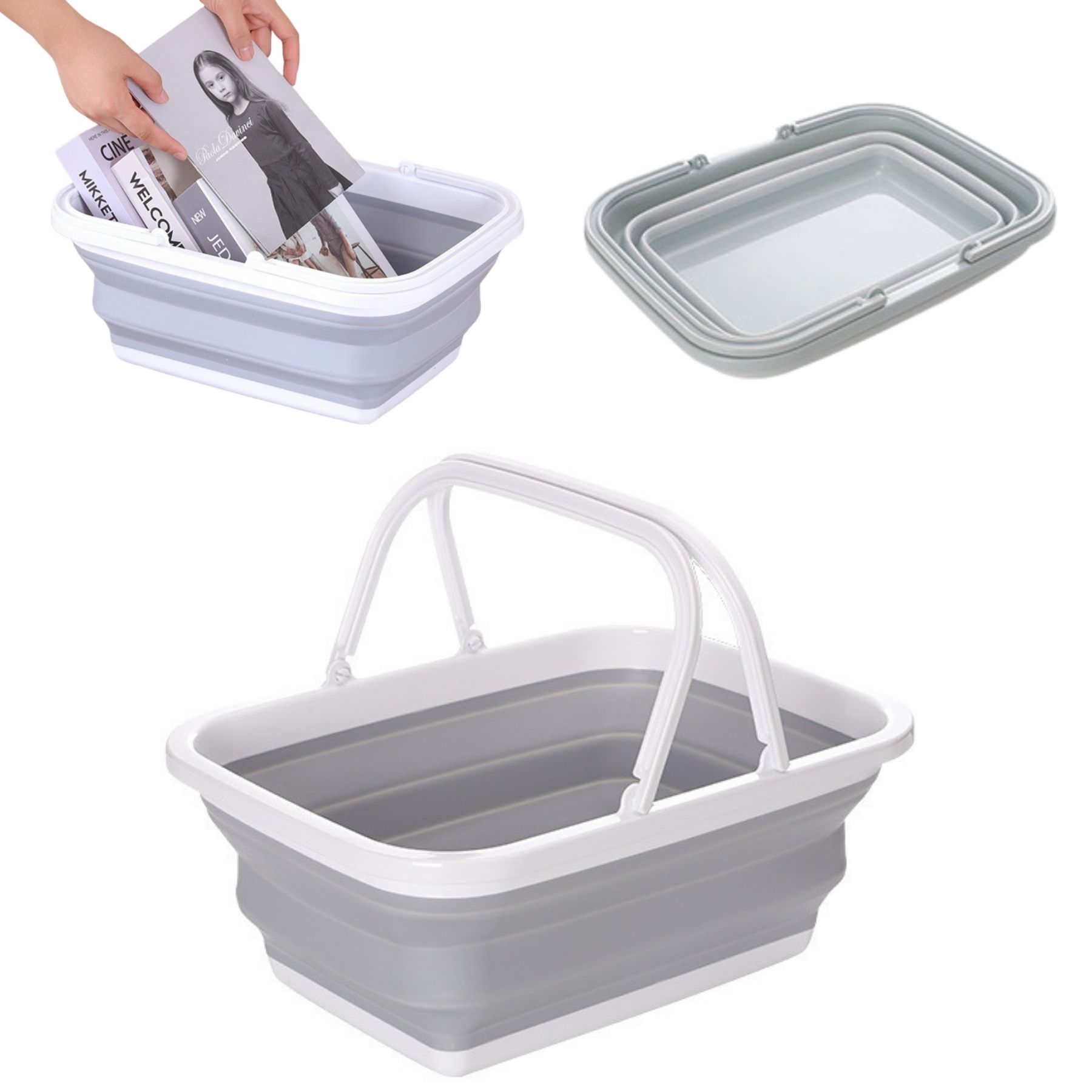 Portable Folding Washing Basket 2