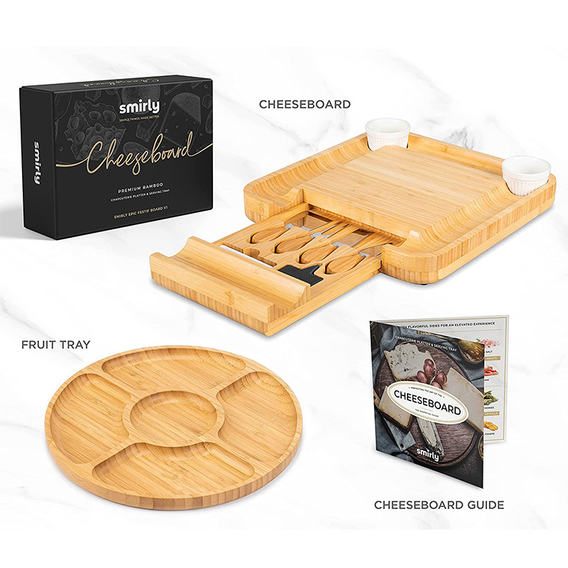 Bamboo Cheese Platter 5