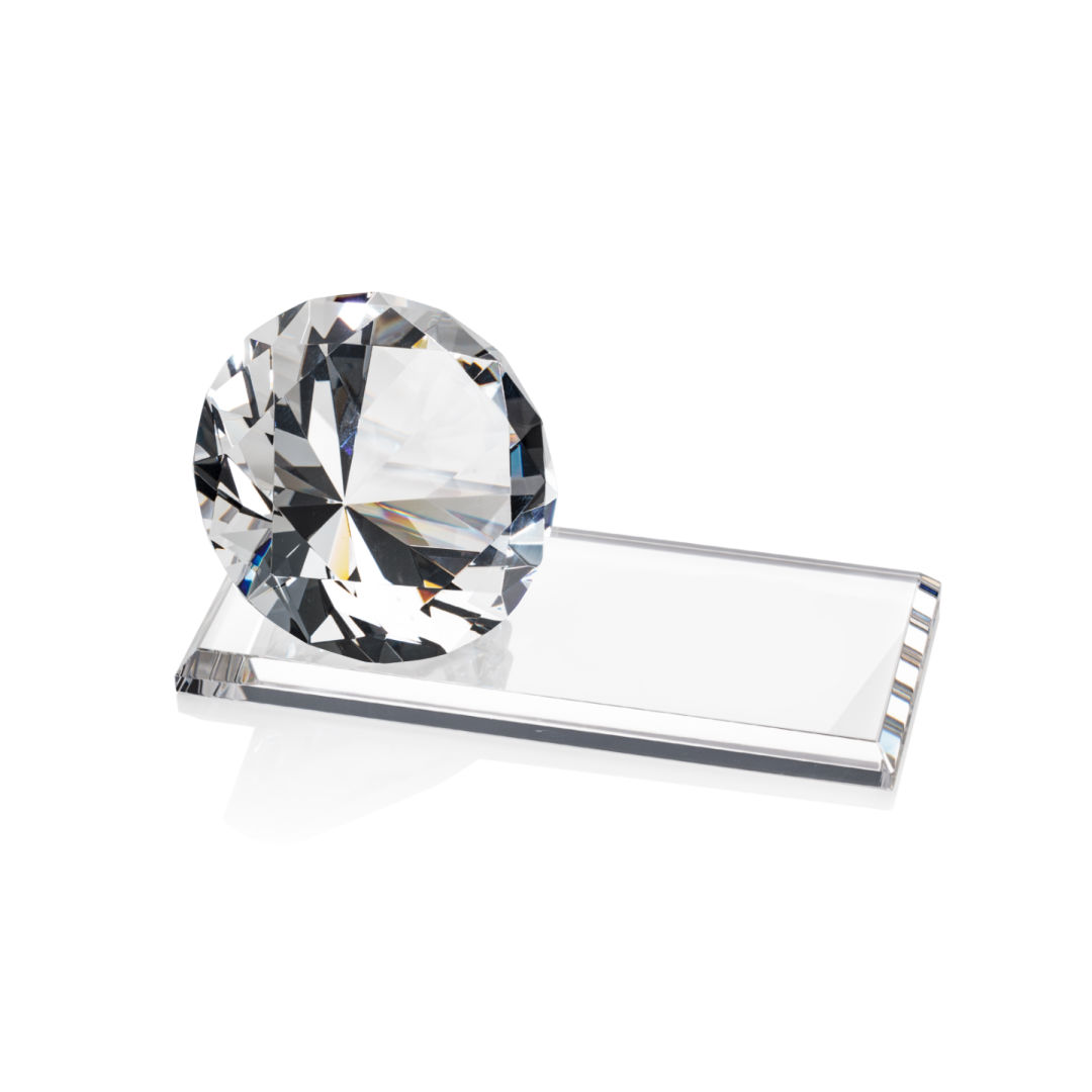 Gemstone Award on Starfire - Diamond 4