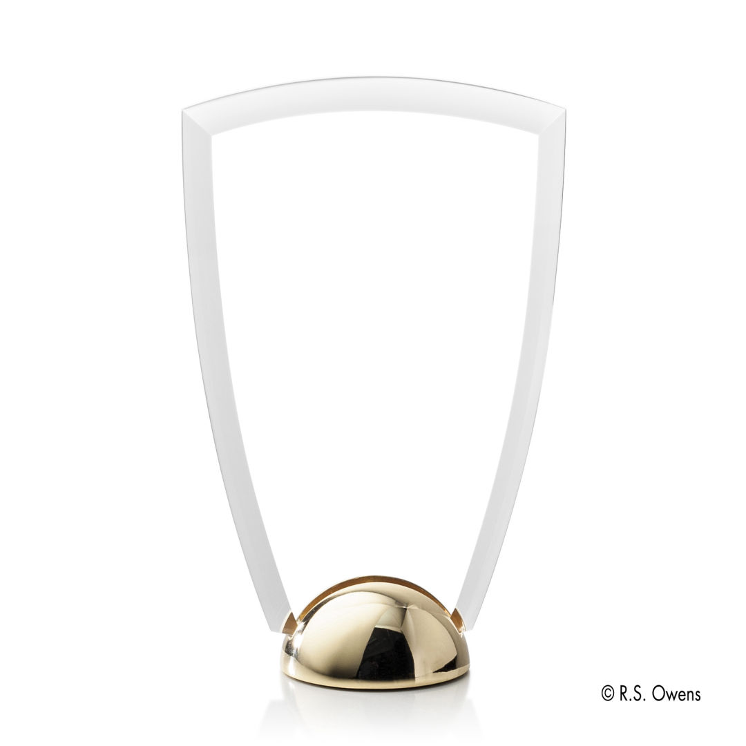 Arch Hemisphere Award - Laser Engraved 2