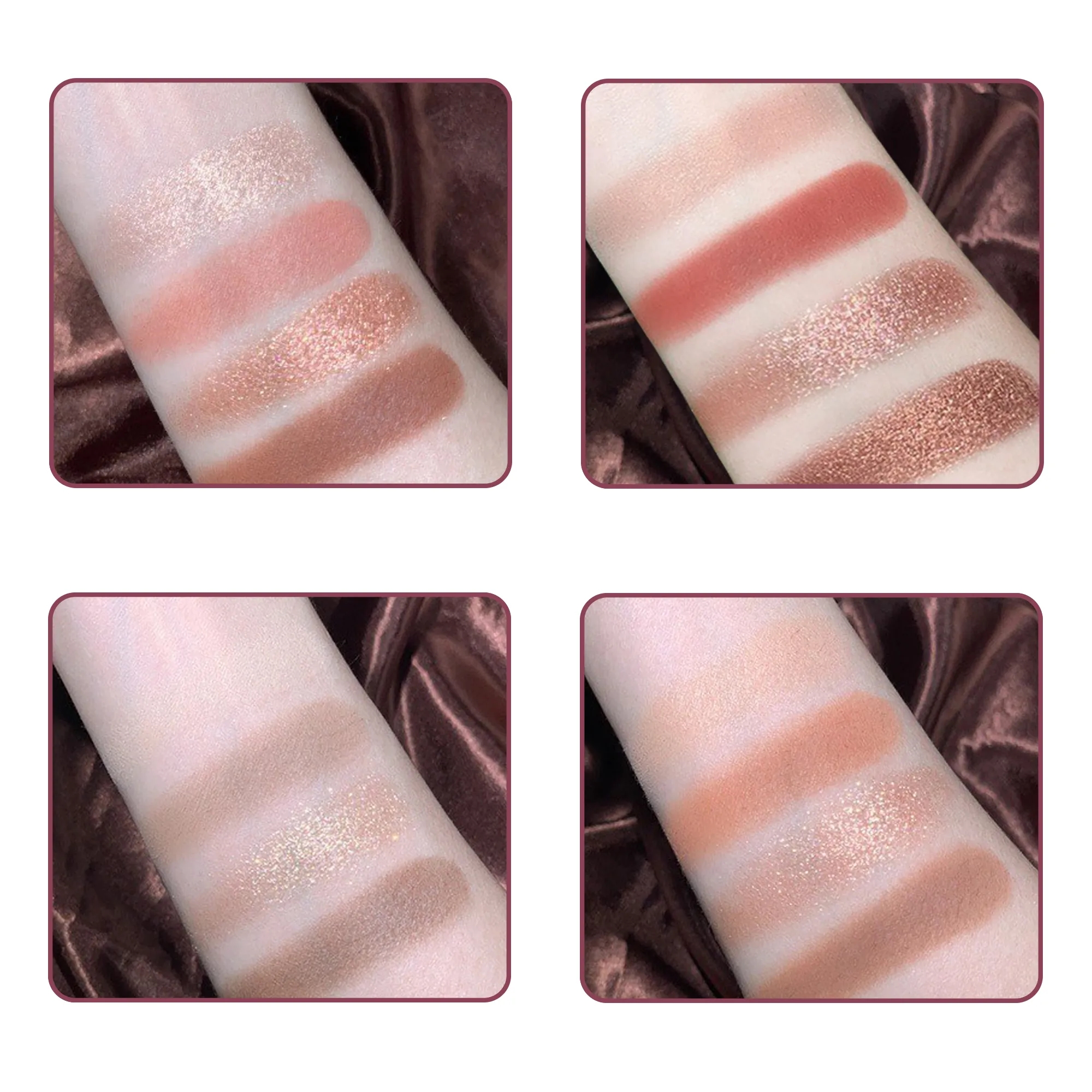 4-Color Eye Shadow Tray 6