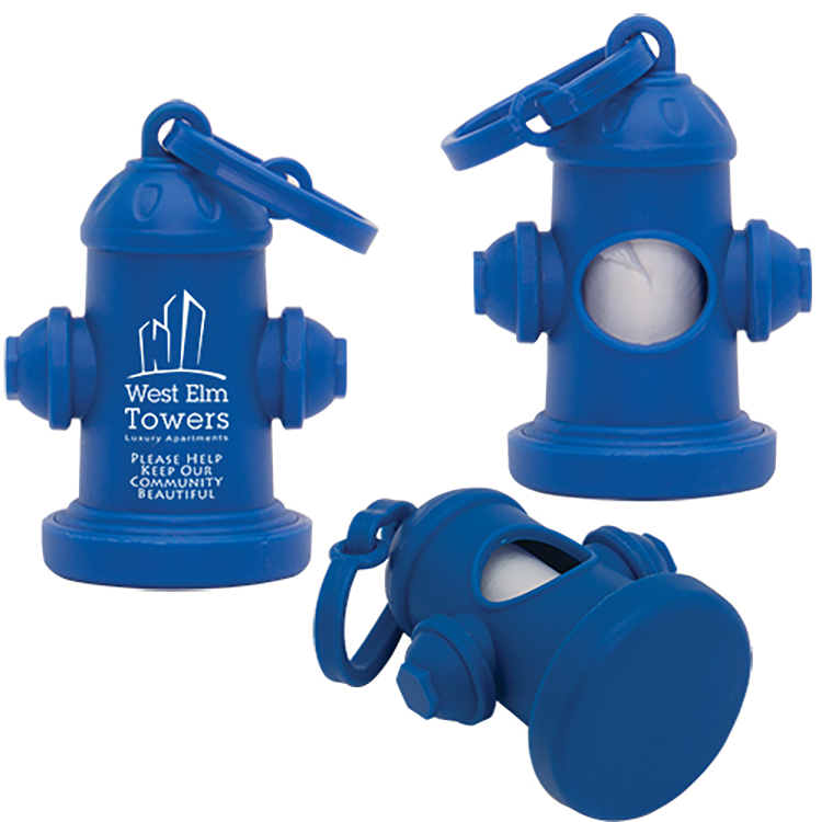 Fire Hydrant Pet Waste Bag Dispenser 3
