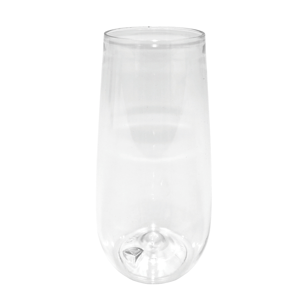 10 oz. Plastic Stemless Champagne Flute 8