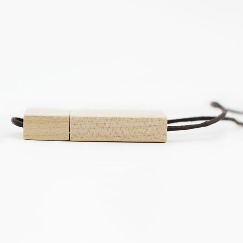 Wooden USB Flash Drive with Strap 9