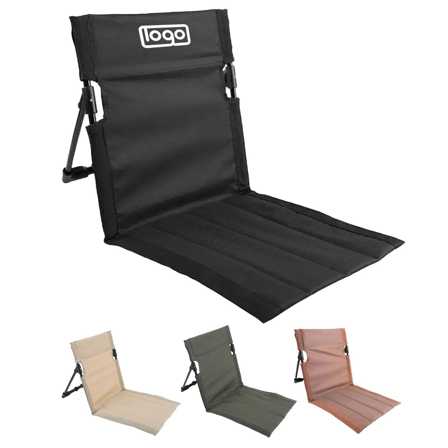 Outdoor Foldable Lightweight Beach Chair with Backrest 4