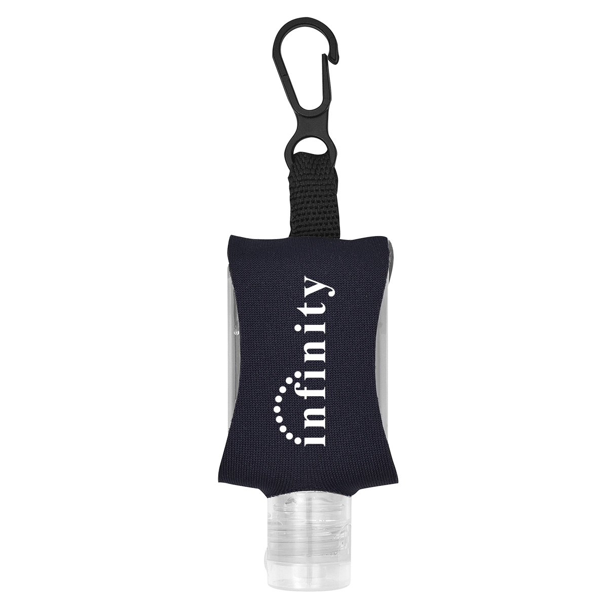 1 Oz. Hand Sanitizer with Eva Case and Clip 9