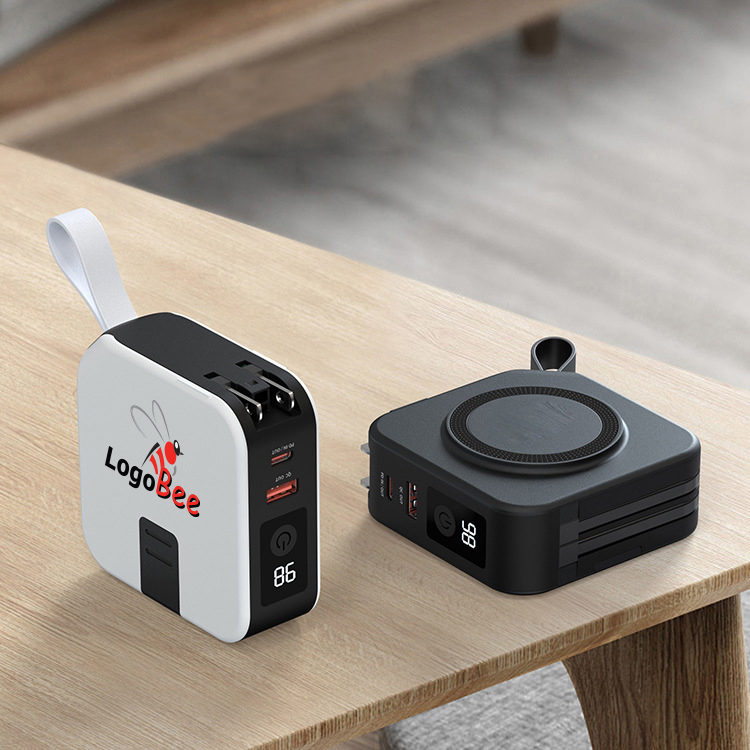 PD 22.5W Fast Charger 10000mAh MagSafe Wireless Power Bank with AU/EU/UK/US Adapters 8