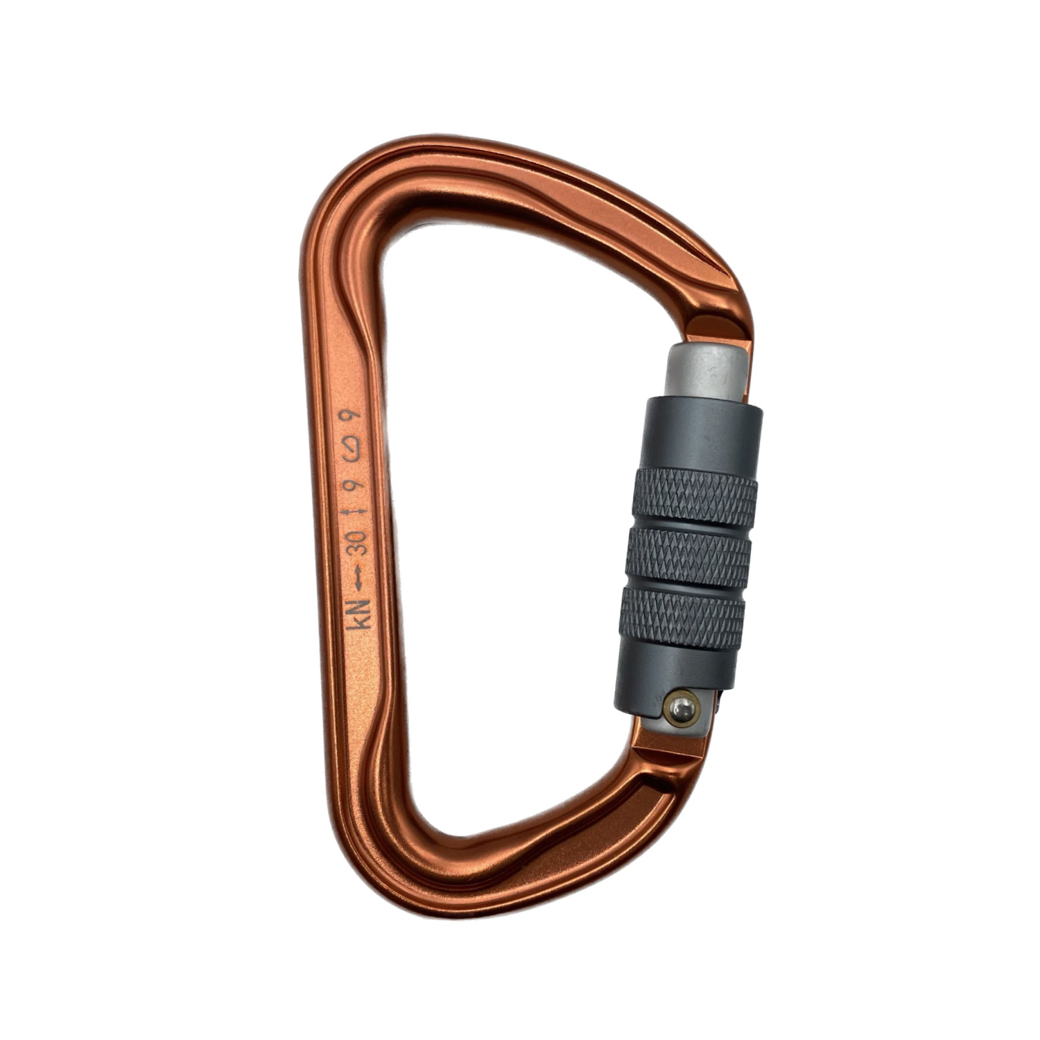 D Ring Style Twist Gate Carabiner 3