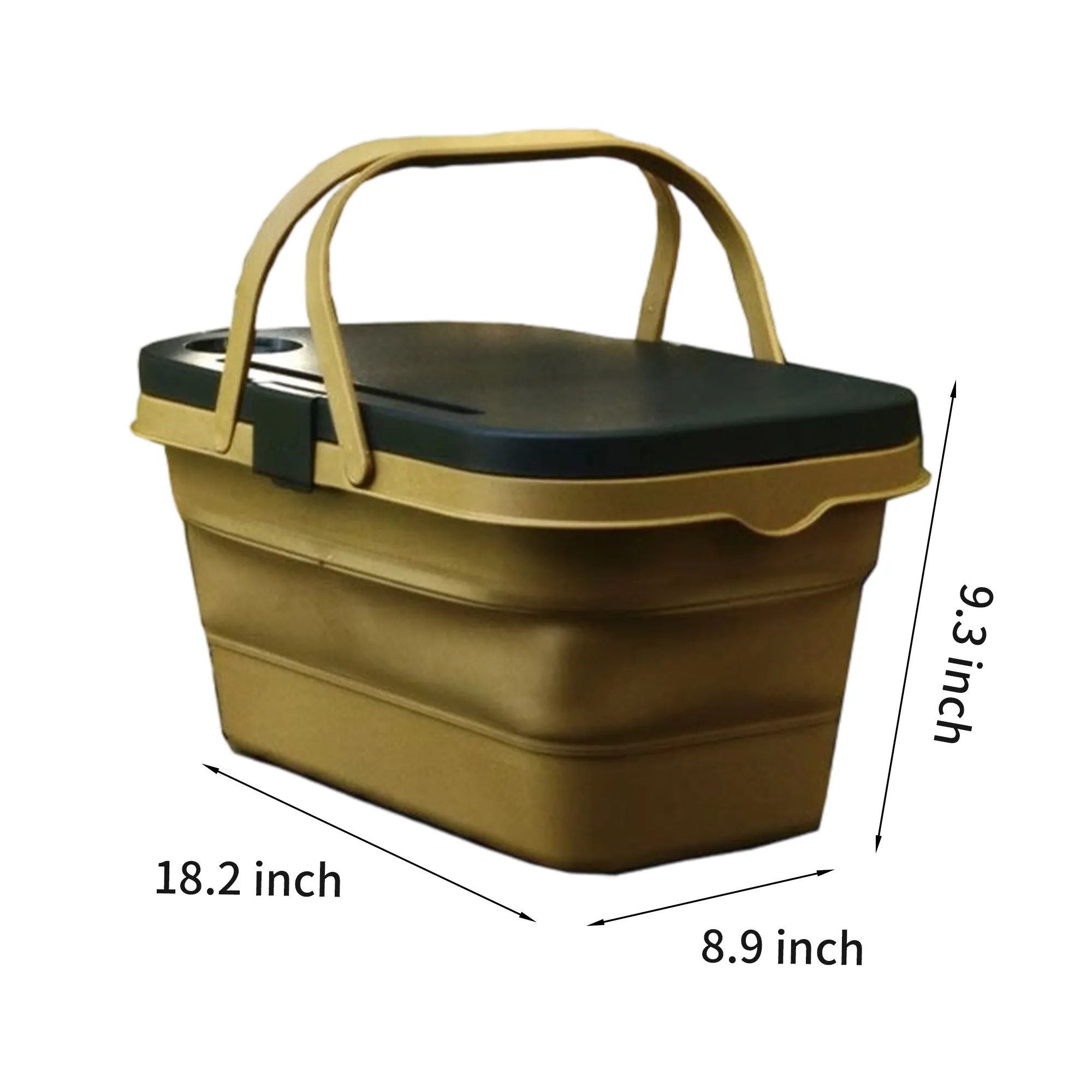 Foldable Picnic Basket with Built-in Table 5