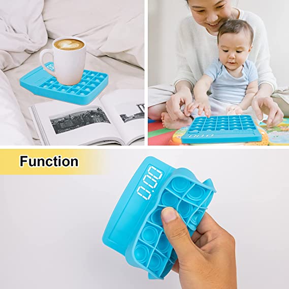 Pure Color Calculator Push Bubble Popper Fidget Toy 6