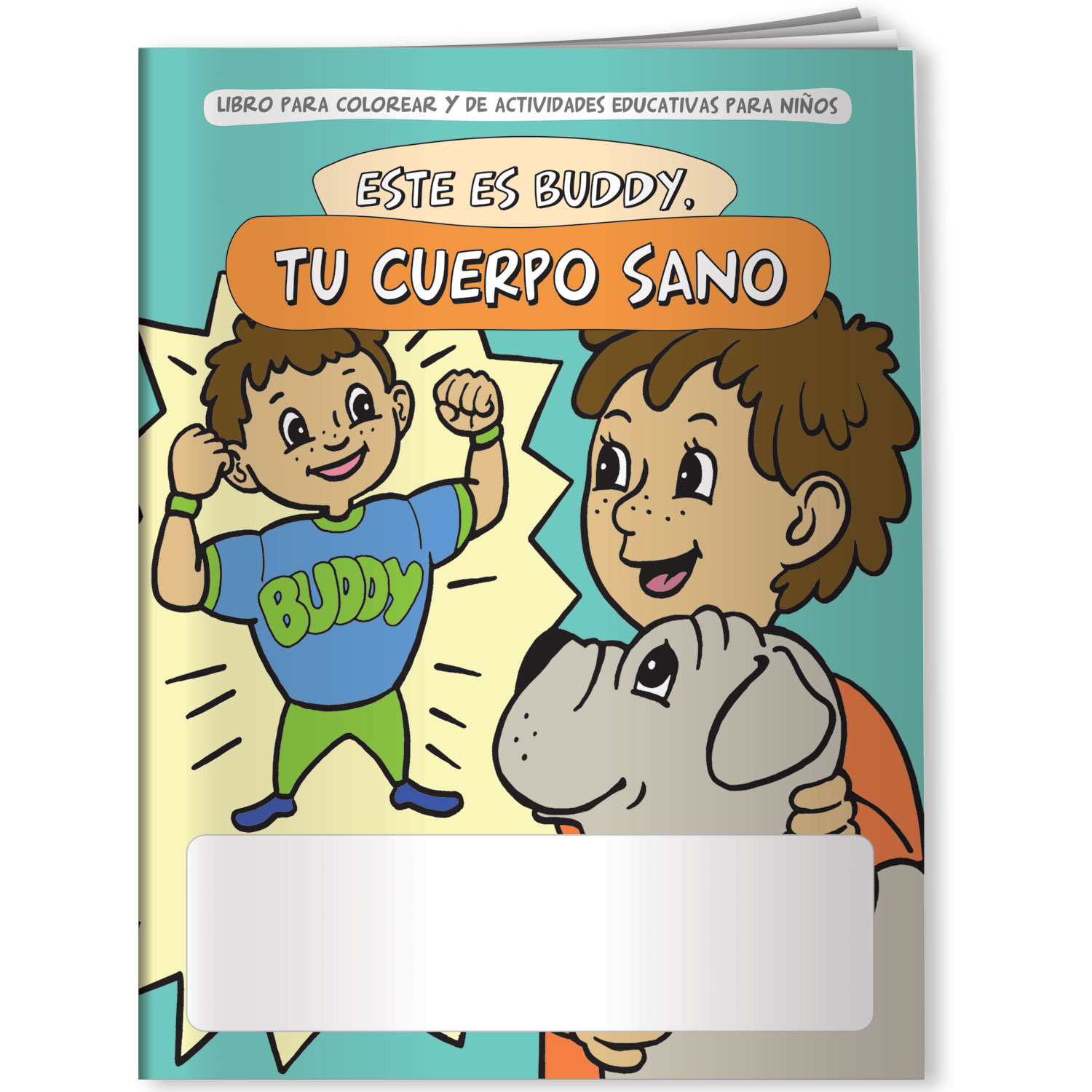 Coloring Book - Meet Buddy: Your Healthy Body (Spanish) 1