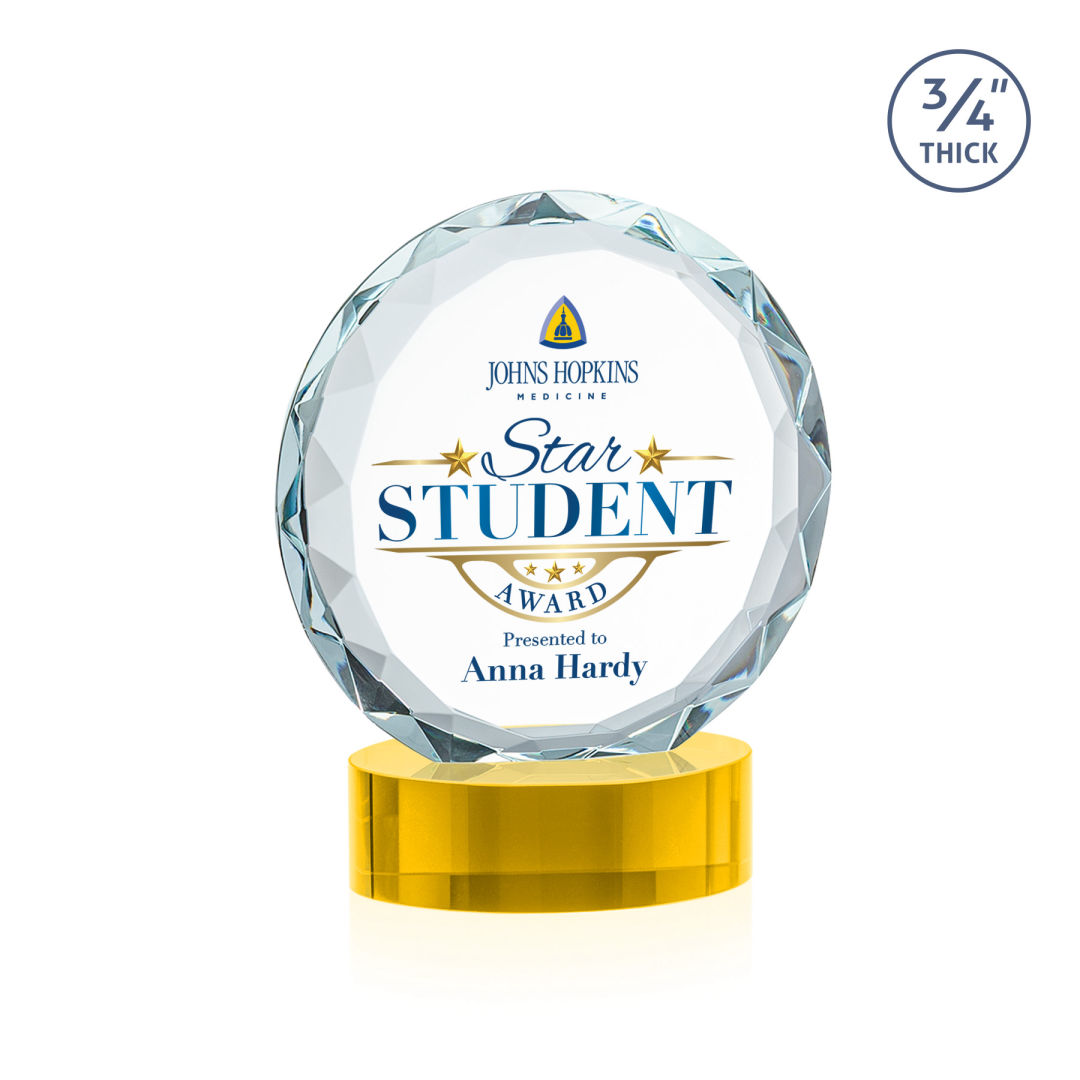 Centura VividPrint™ Award on Alberton Base - Gold 15