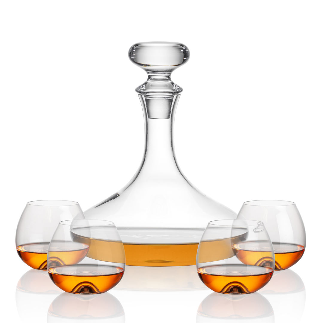 Stratford Decanter & Boston Stemless Cognac 10