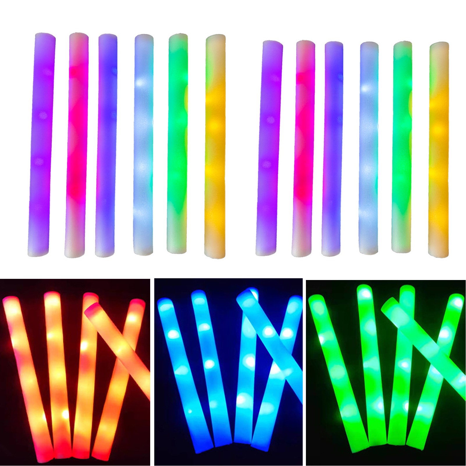 Color Changing Led Glow Sticks 3