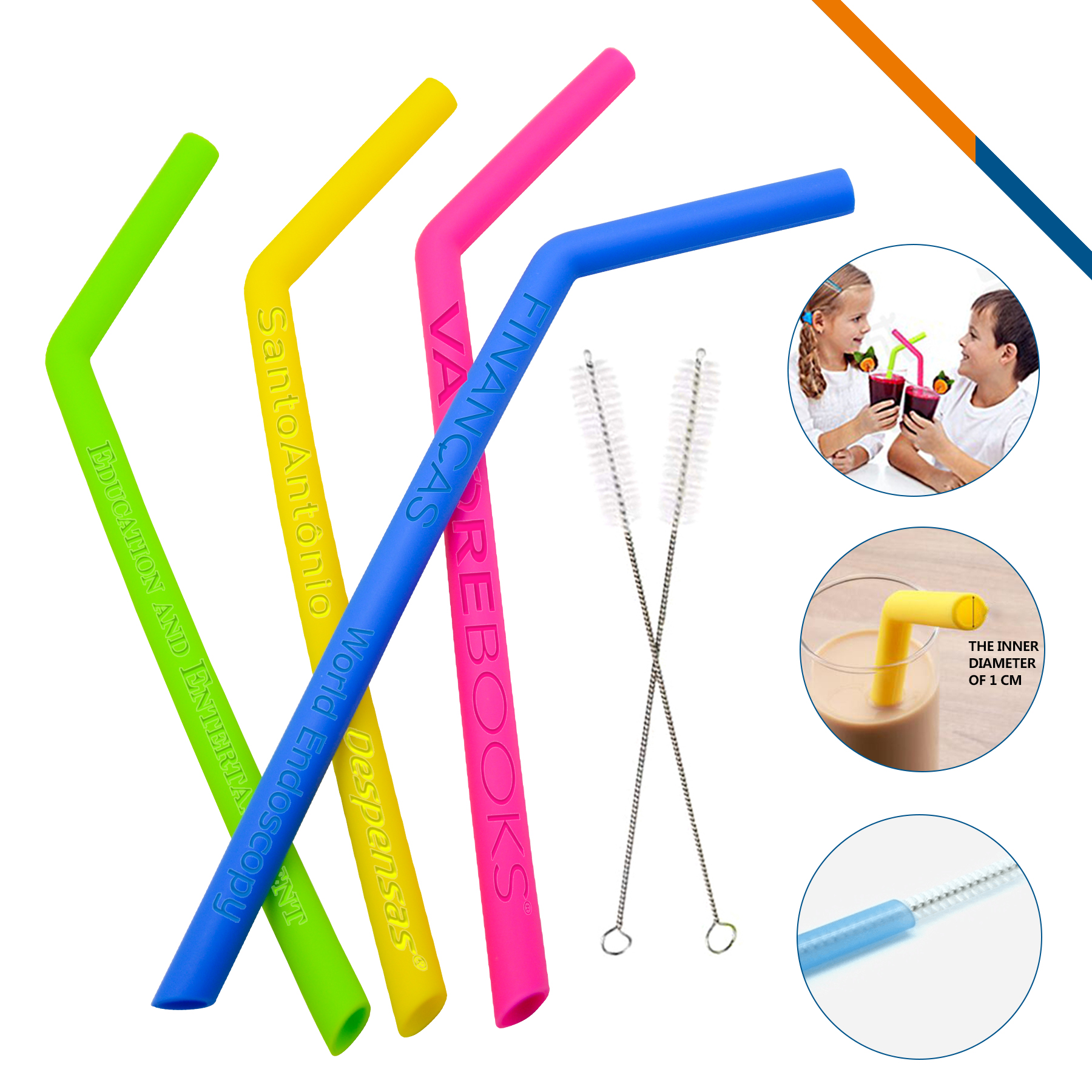Sunny Silicone Straw 1