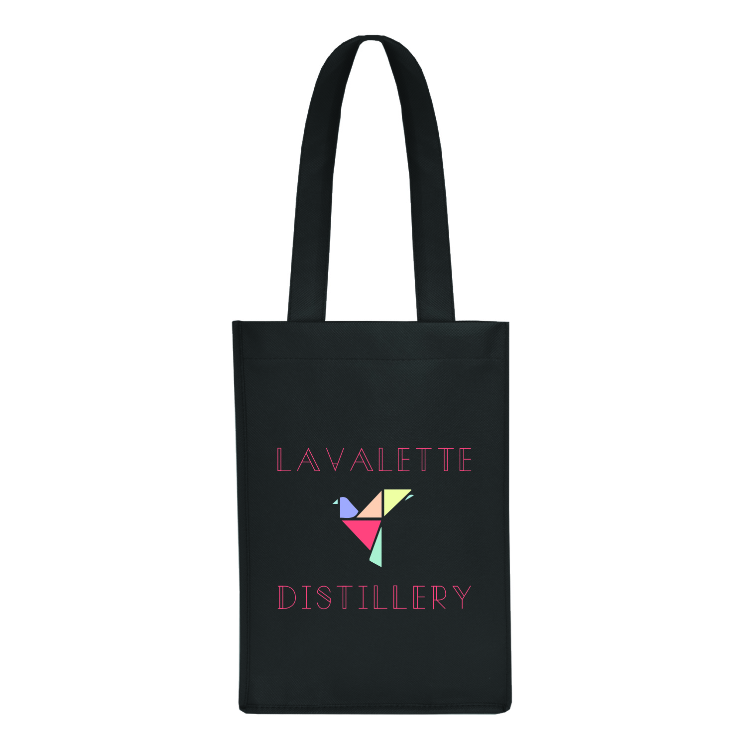 True® 4 Bottle Non-Woven Wine Tote 5