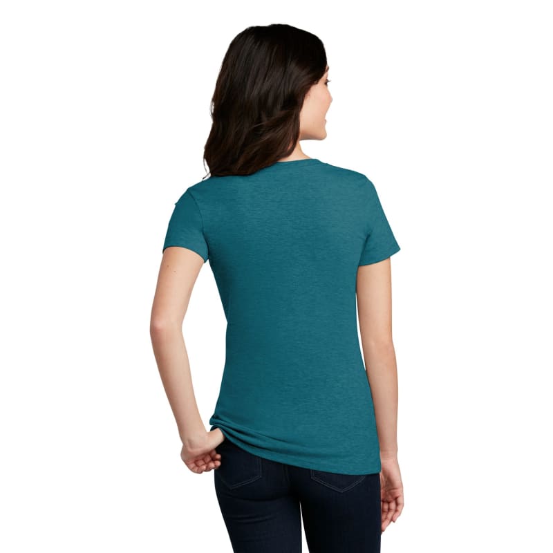 District Women's Perfect Blend CVC Tee. 16