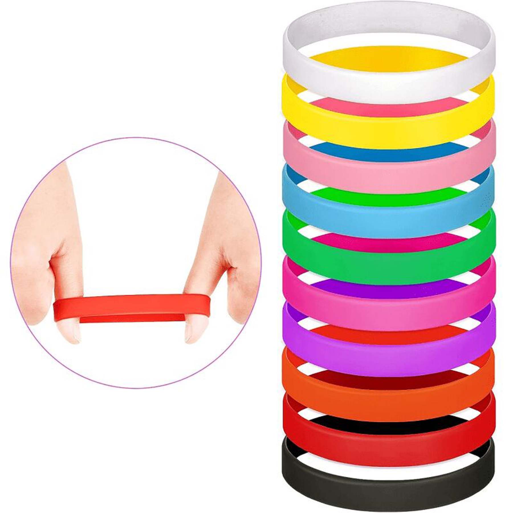 Custom Silicone Wristband Bracelet 4