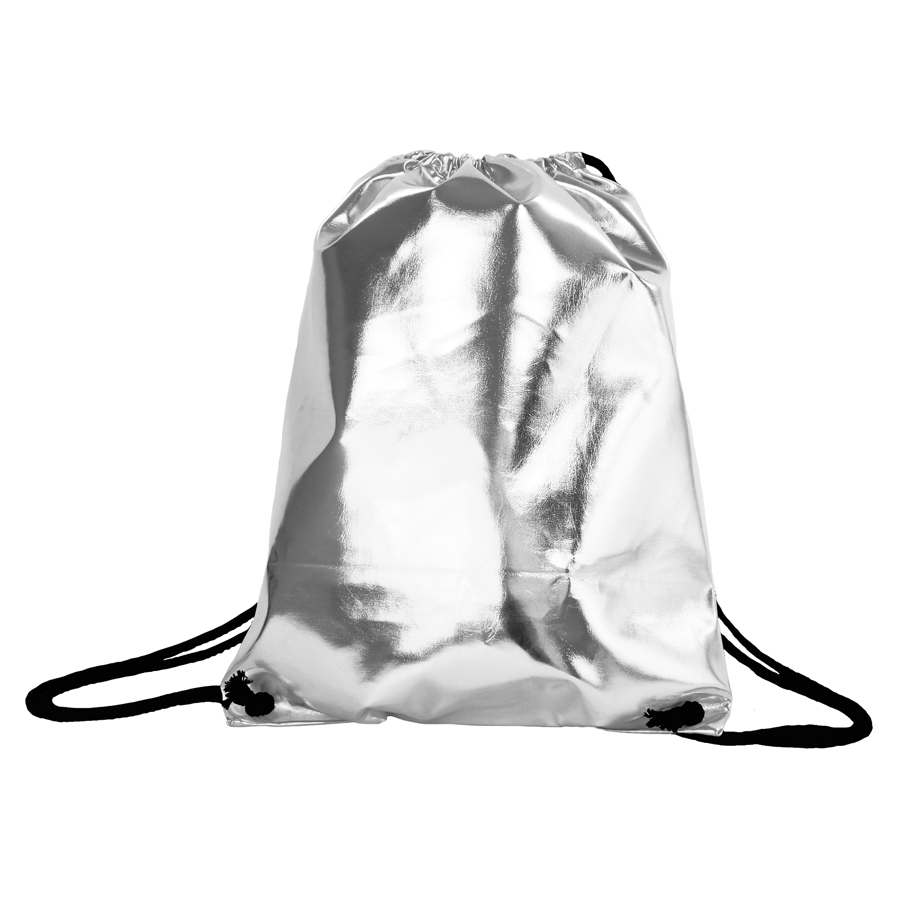 Metallic Drawstring Backpack 7
