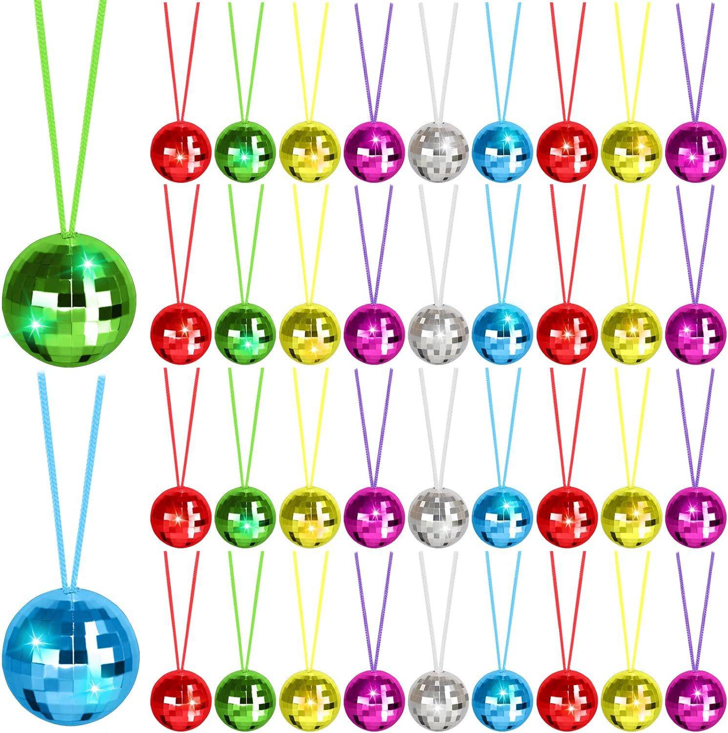 Disco Ball Necklaces 4