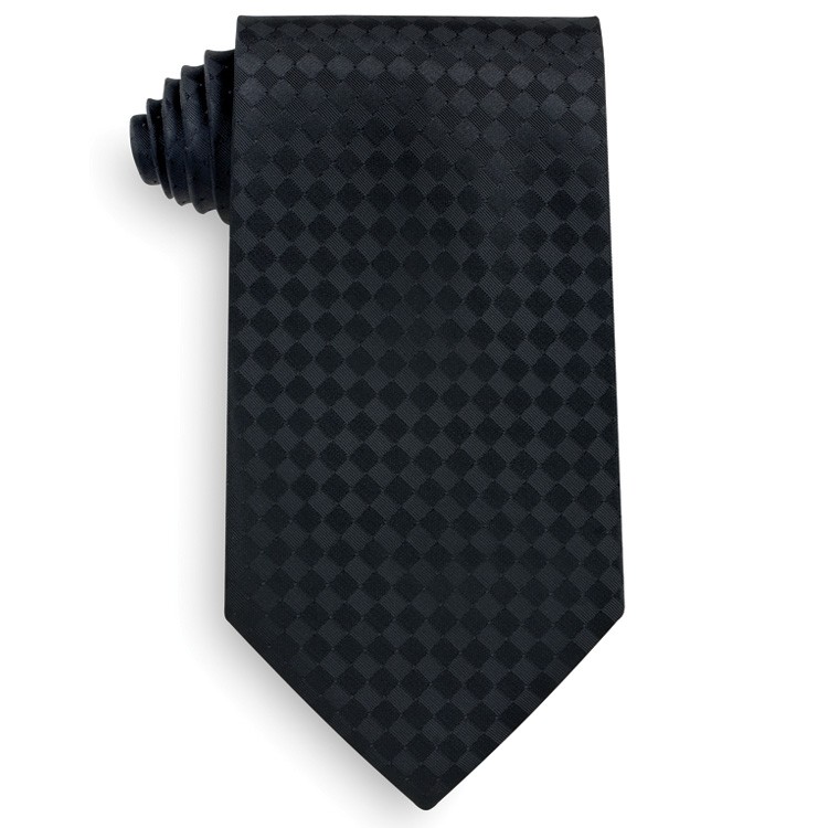 Black Beckett Tone on Tone Tie 2