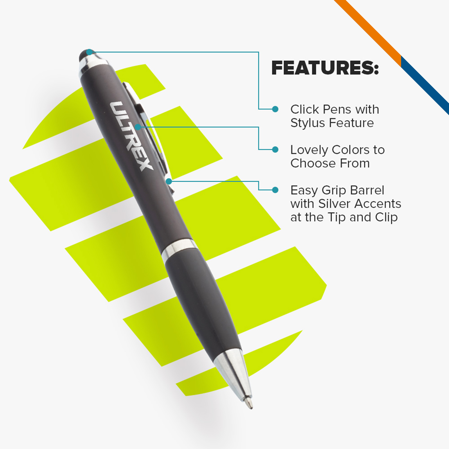 Redast Click Stylus Ballpoint Pen 11