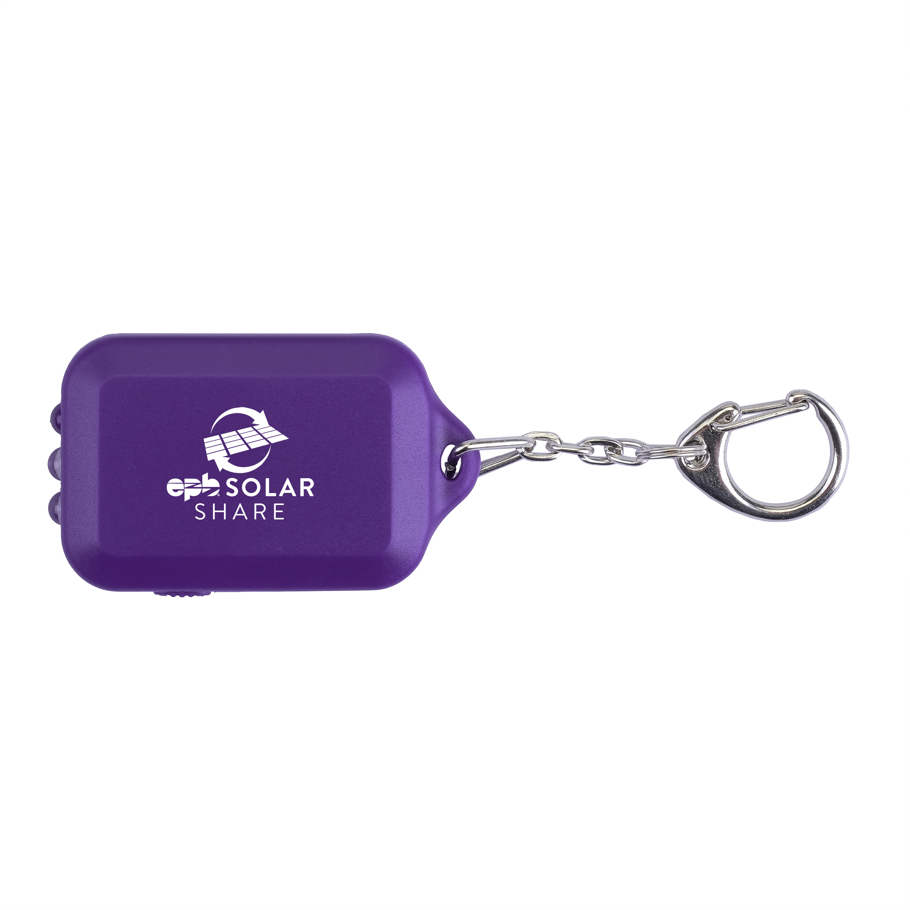 Solarian 3-LED Solar Flashlight Keychain 5