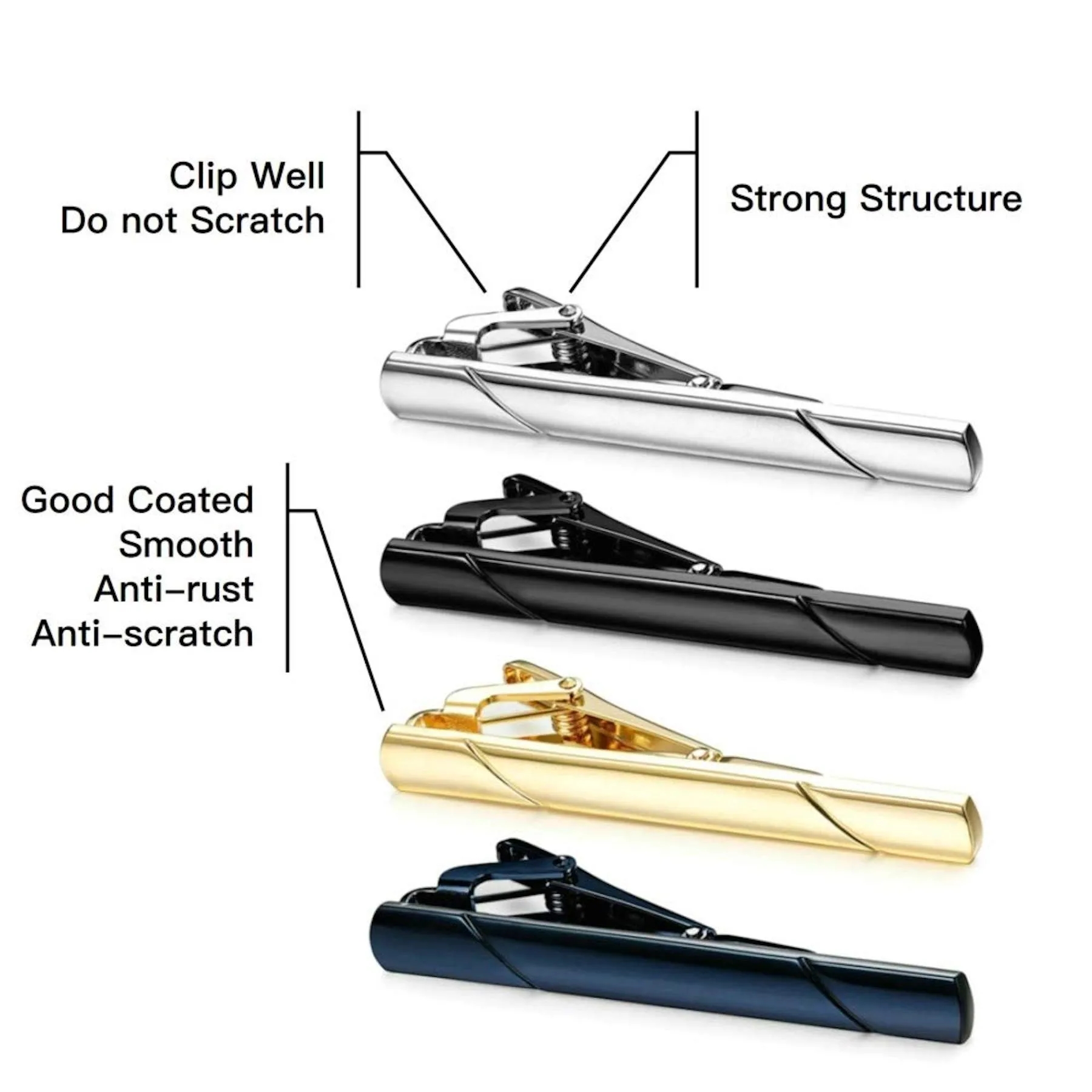 Tie Clips for Men 1