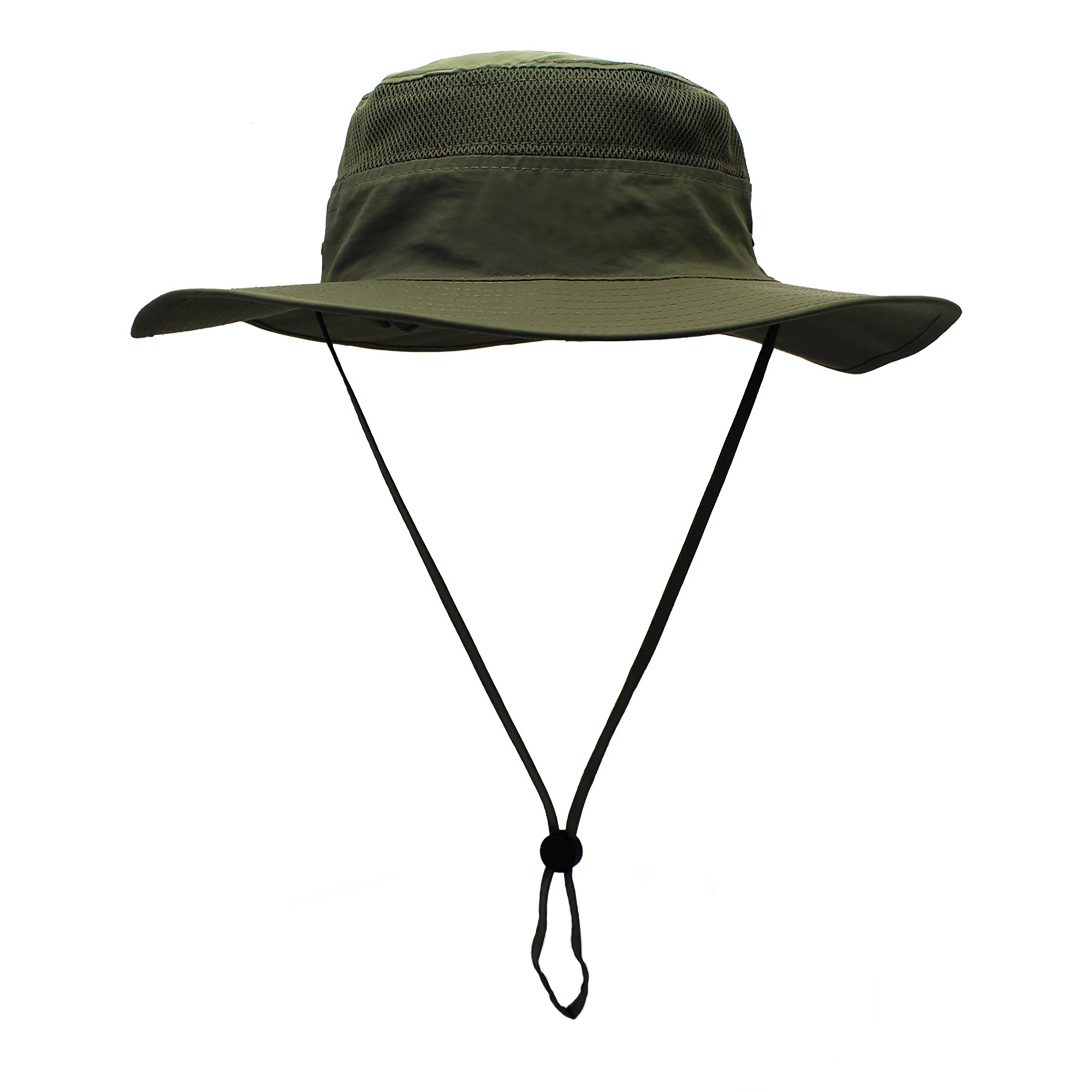 MOQ 50pcs Wide Brim UV Protection Sun Bucket Hat 23" Unisex 5