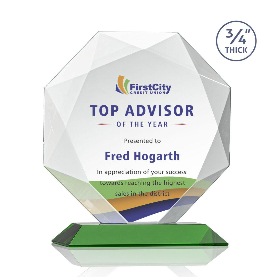 Bradford VividPrint™ Award - Green 8