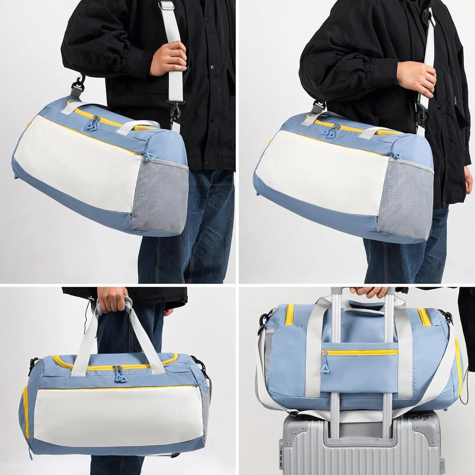 Multifunctional Waterproof Large Capacity Fitness Travel Bag 5