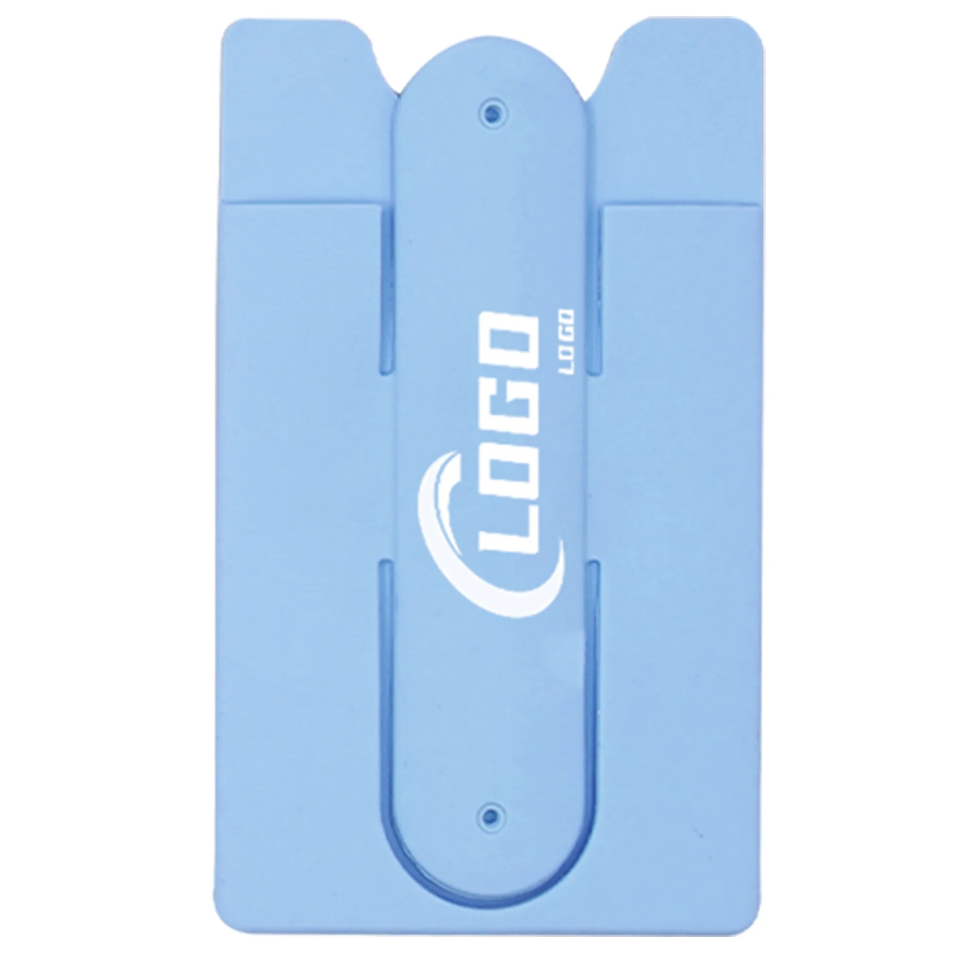 Silicone Phone Stand Holder With Card Pocket 10