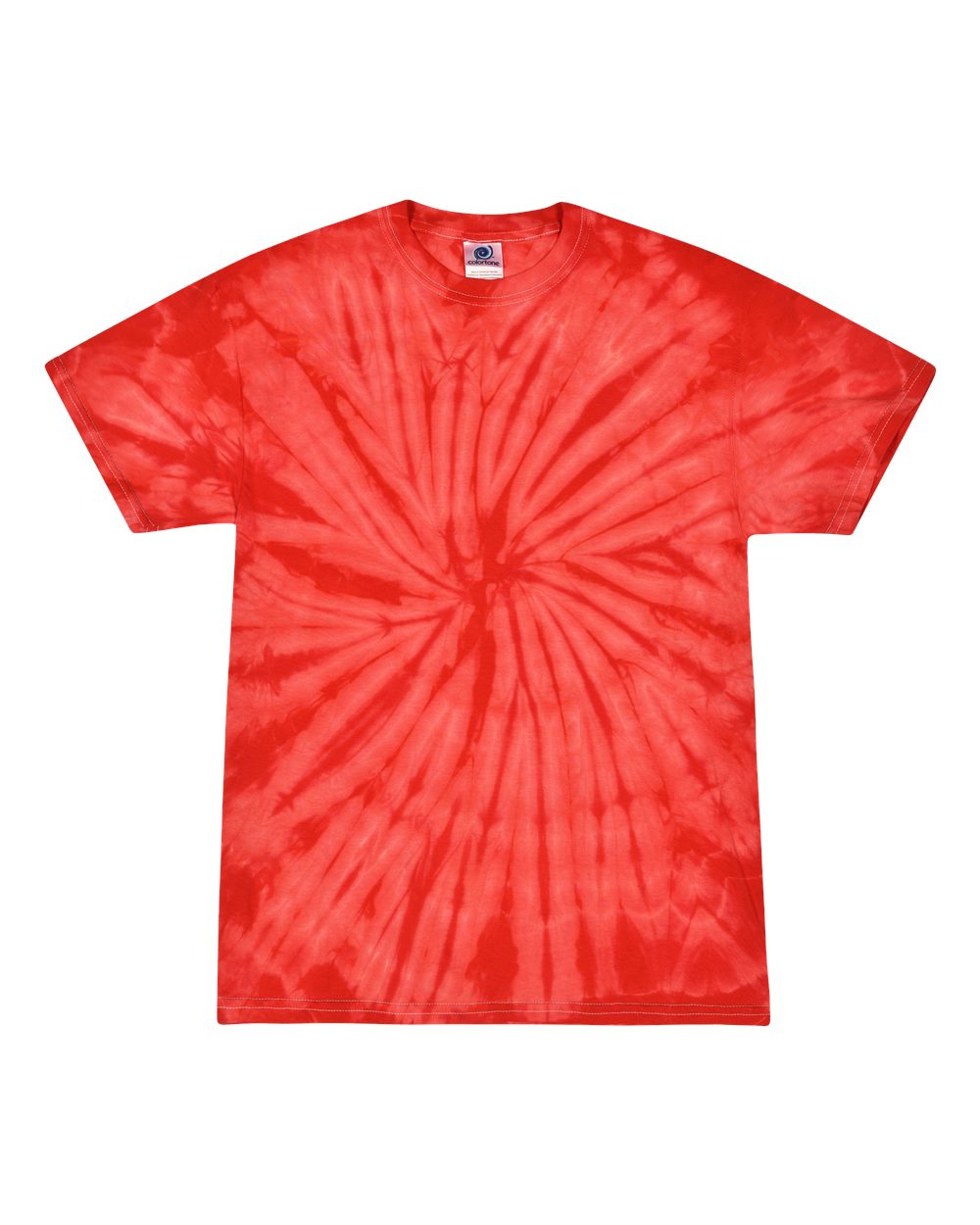 Unisex Multi-Color Tie-Dyed T-Shirt - 1000 262
